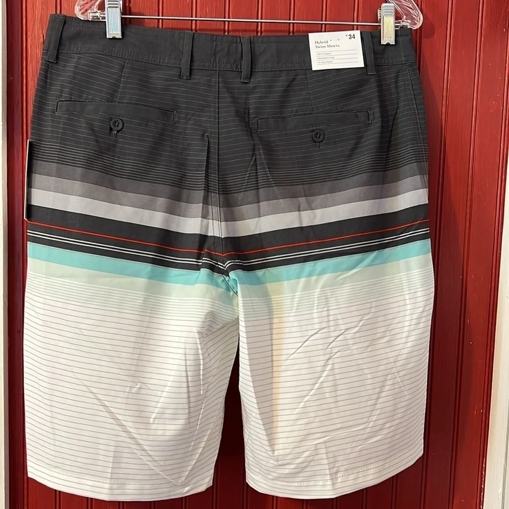 NWT Men’s Goodfellow Hybrid Swim Shorts 34